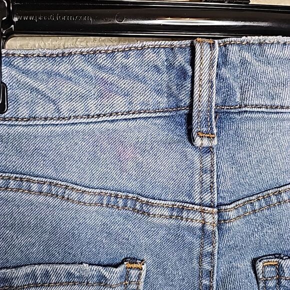 Frayed Jeans High Rise Straight Ankle 29 - Picture 6 of 11